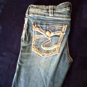 Silver jeans